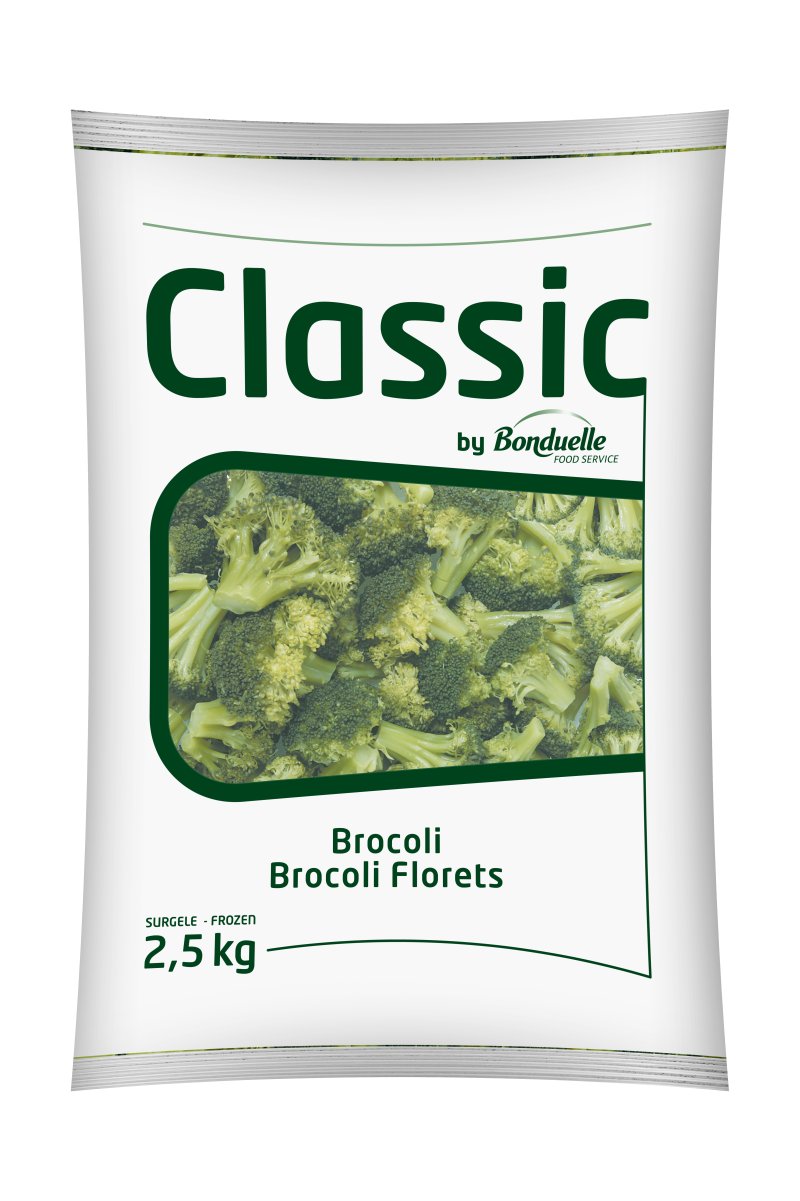 Bonduelle Classic brokkoli 2,5 kg/ csomag