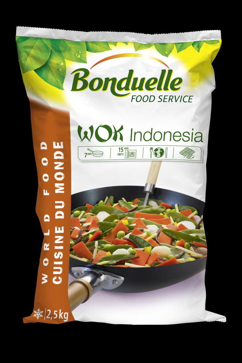 Bonduelle Wok Indonesia 2,5 kg/ csomag