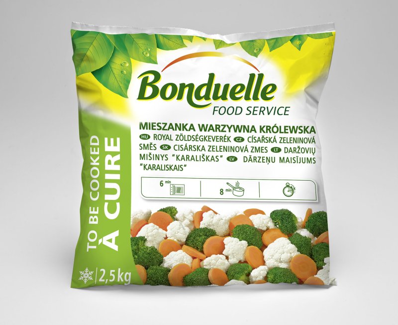 Bonduelle Royal Minute 2,5 kg/ csomag